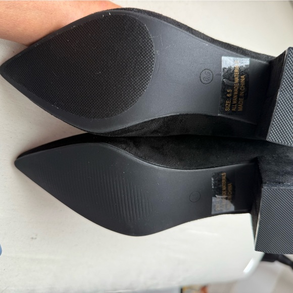 Lulu's Black Heeled Boots - Picture 5 of 5